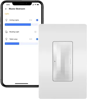 Legrand radiant WNRH1WH Smart Gateway with Netatmo, Compatible with Alexa, Google Assistant & Apple HomeKit, White (1 Count)