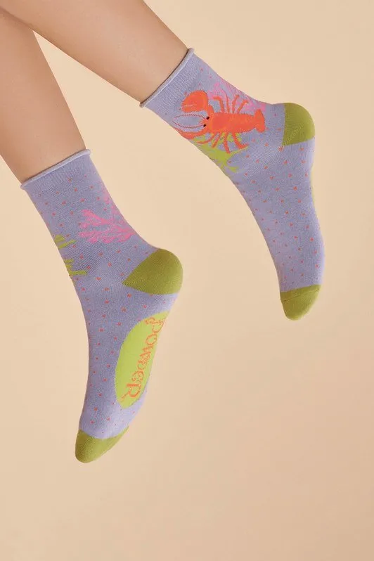 Lobster Buddies Ankle Socks