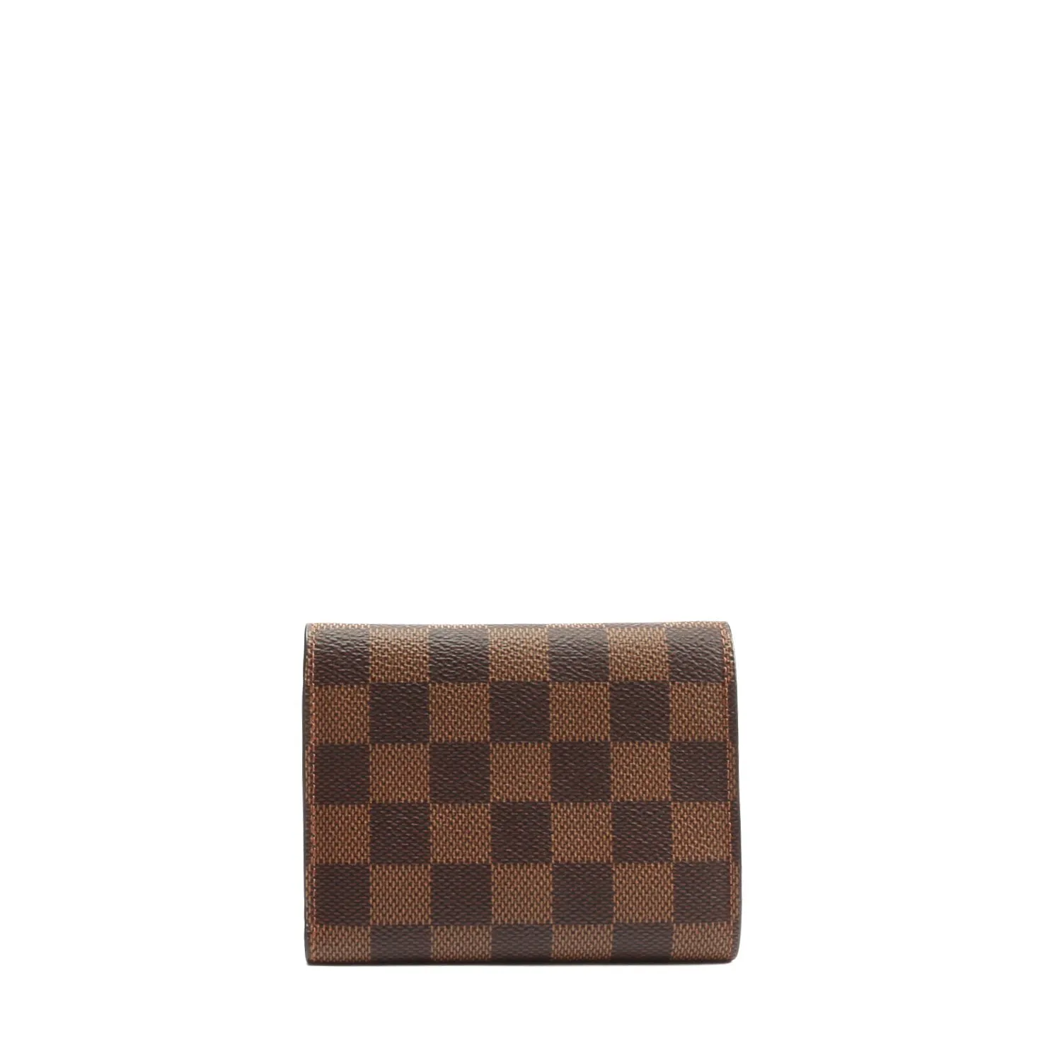 LOUIS VUITTON Damier Ebene Victoire Compact Wallet