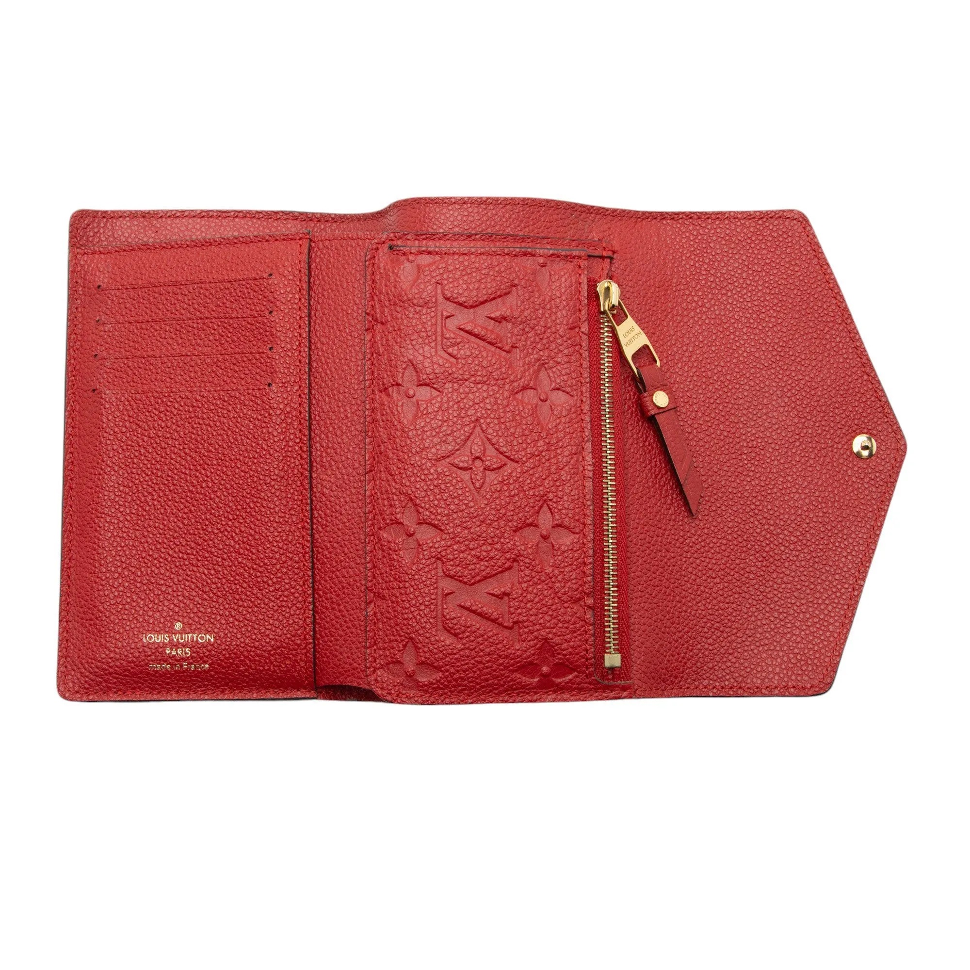Louis Vuitton Monogram Empreinte Compact Curieuse Wallet
