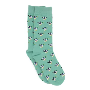 Lucky Duck Socks Breaking Water
