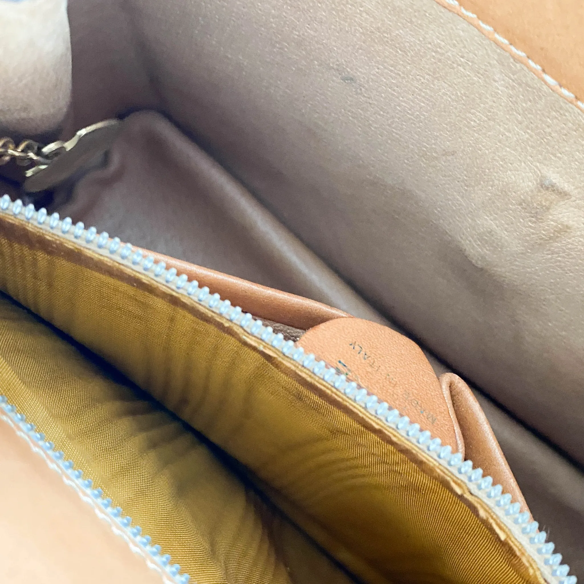Macadam Triomphe Canvas Gold Ring Square Crossbody Bag