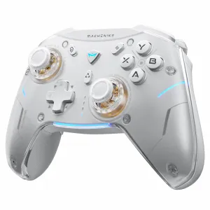 Machenike G5Pro V2 1000HZ Wireless Gaming Controller for NS/PC/iOS/Android,Bluetooth 2.4G Wired PC Controller With Optical Micro Switches, Hot-Swappable Joystick,Optical Triggers,RGB Backlight