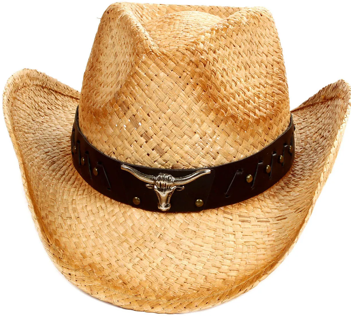 Men / Women's Summer Woven Straw Cowboy Hat