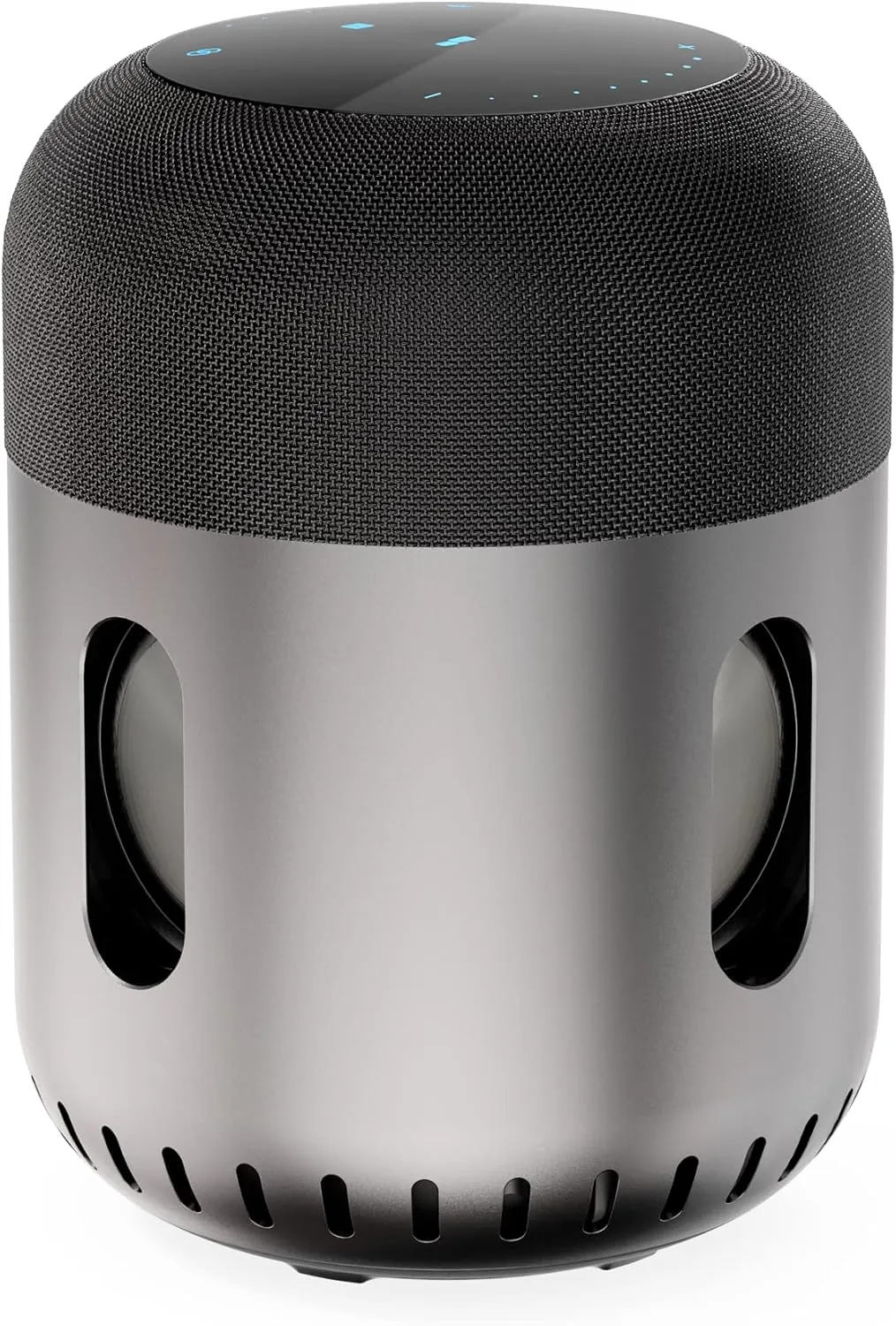 Mobile Pixels Kapsule Bluetooth Speaker, Portable Wireless Speaker with 360 Sound, Powerful Bass, Loud Stereos, Bluetooth 5.0, Dual Pairing, NFC, TWS for Gifts Home Party Camping (Black)