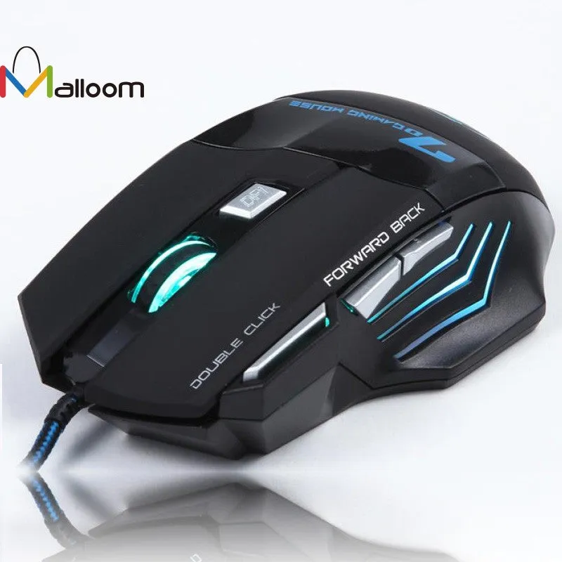 Mouse Game 3200 DPI 7-Buttons USB Wired Optical Gaming Mouse Mice For Pro Laptop Computers Mouses Gamer For PC Computer