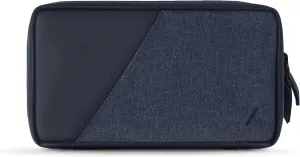 Native Union Stow Organizer  Premium Travel Tech Kit Crafted with Durable Canvas  Keep Essentials Organized with Flexible Storage & Quick-Access Pocket for Cables, Chargers, SIM Card & More (Indigo)