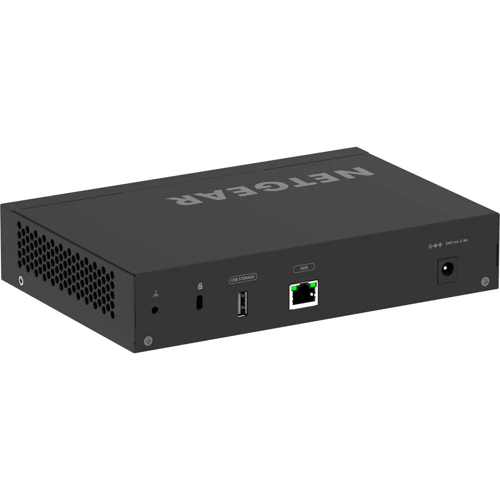 Netgear AV Line M4250 GSM4210PD 8-Port Gigabit PoE  Compliant Managed AV Switch with SFP (110W)