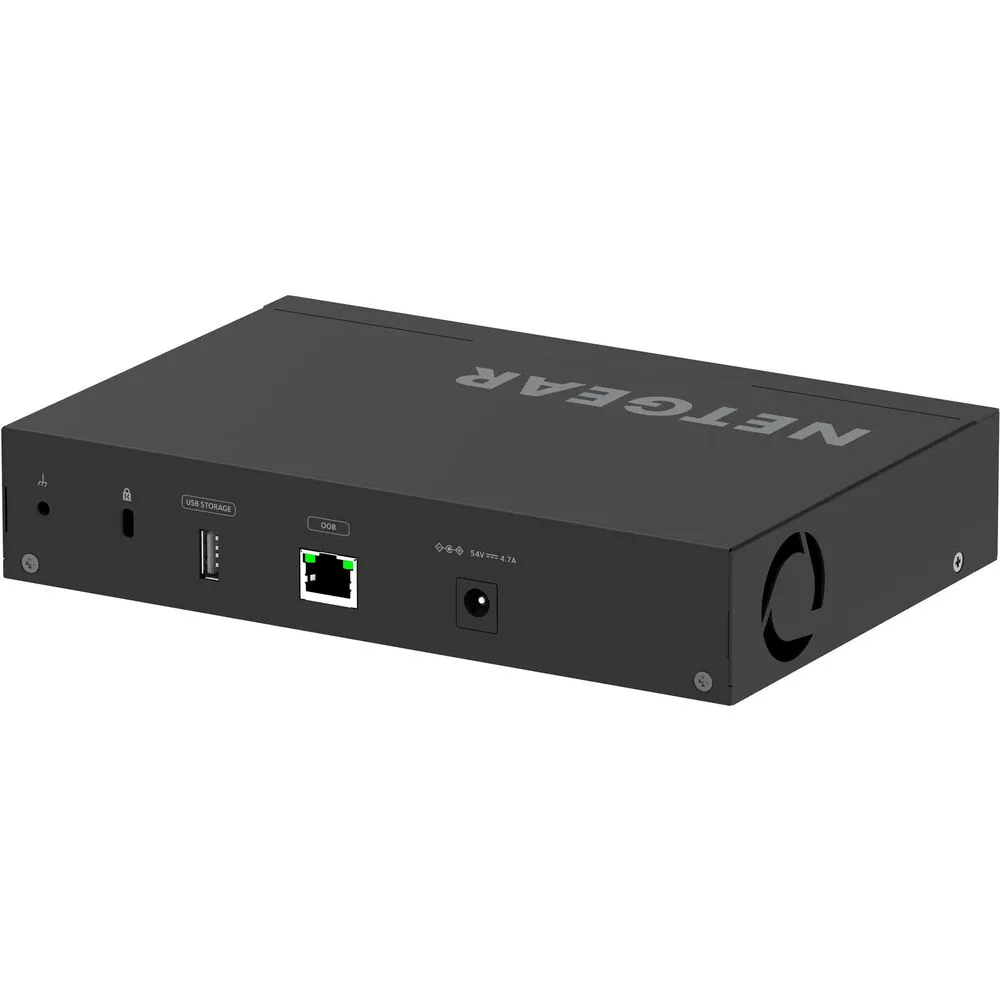 Netgear AV Line M4250 GSM4210PX 8-Port Gigabit PoE  Compliant Managed AV Switch with SFP (220W)