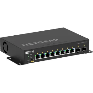 Netgear AV Line M4250 GSM4210PX 8-Port Gigabit PoE  Compliant Managed AV Switch with SFP (220W)