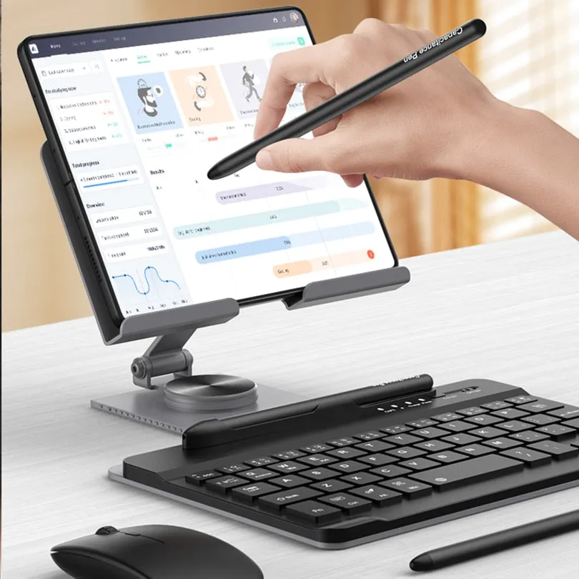 Newest Keyboard Office Bracket For Samsung Galaxy Z Fold5 Fold4 Fold3 5G With Stylus And Mouse