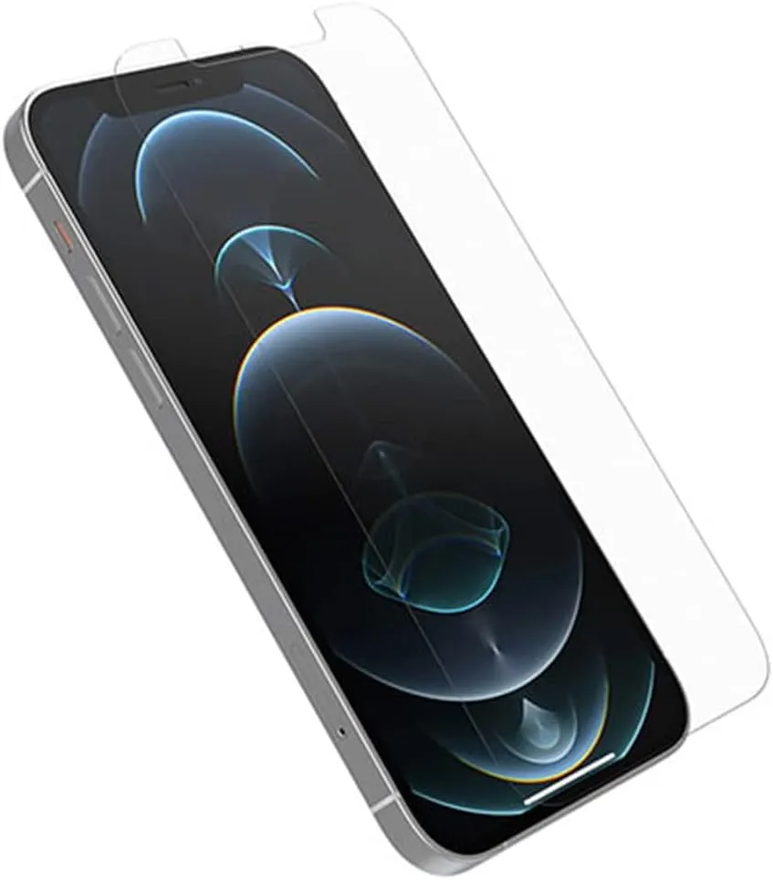 OtterBox Amplify Glass Screen Protector for iPhone 12 Pro Max, Tempered Glass, x5 Scratch Protection