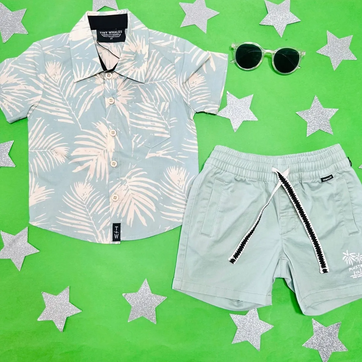 PARADISE BUTTON UP TOP