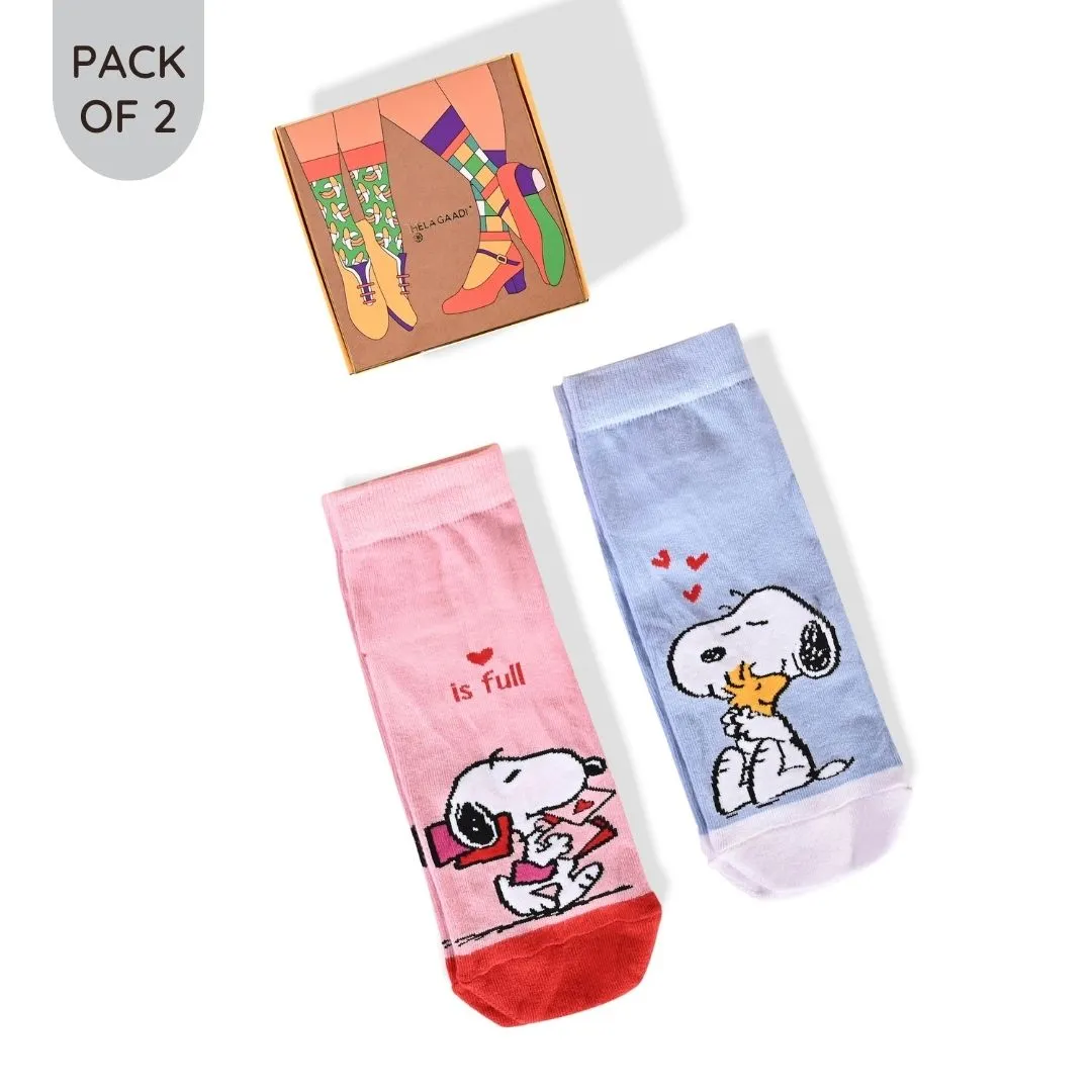 Peanuts Love Socks
