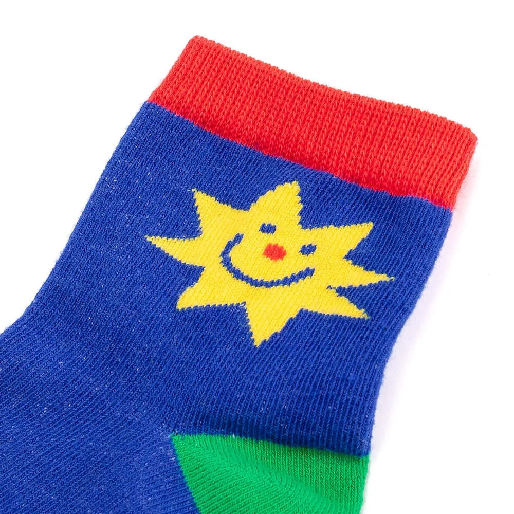 'Playful Star' Non-Slip Socks (Pouch Set)