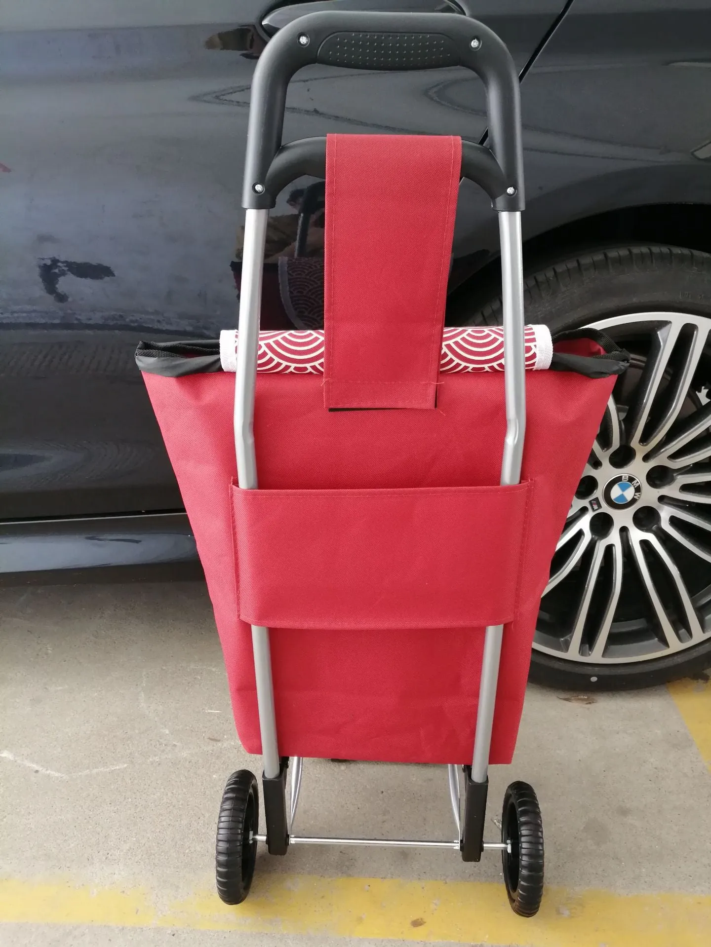 Portable trolley cart