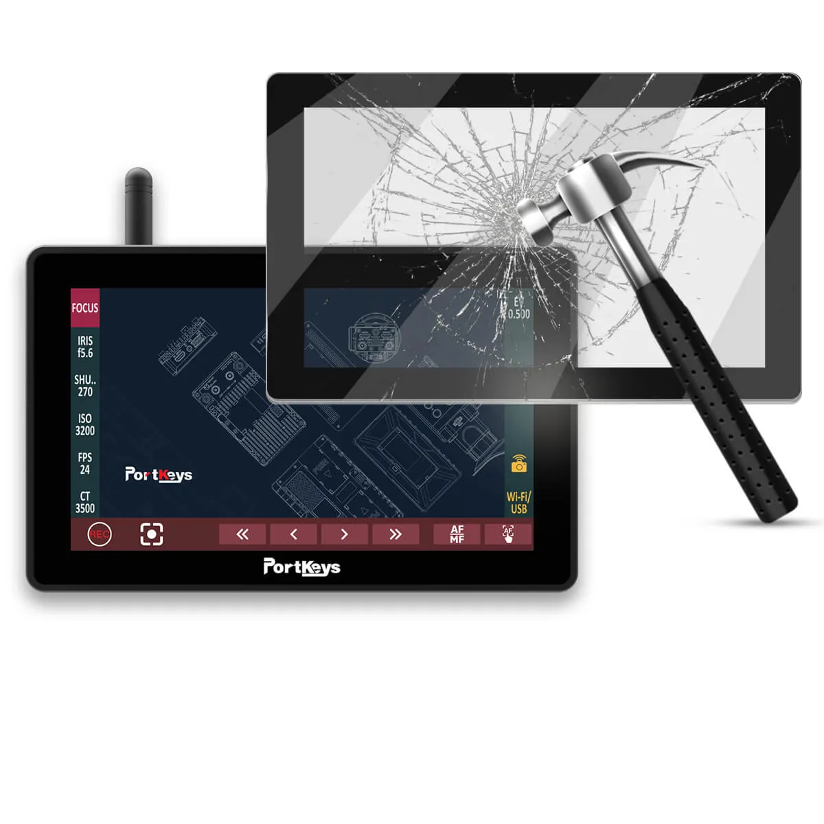 PortKeys Screen Protector for 5.5'' Monitors