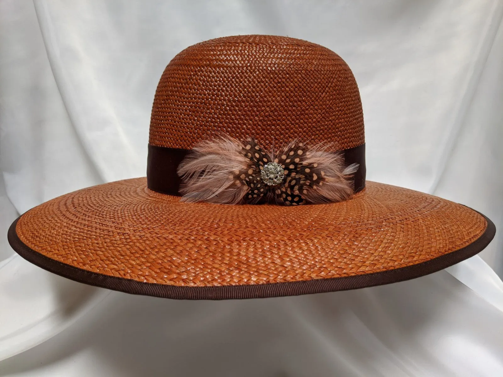Prescott 7 1/8 - Rust (Panama Straw) #19-130
