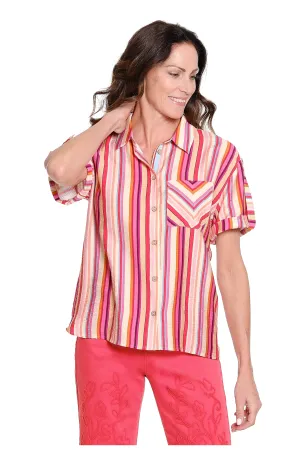 Printed Camp Shirt  Multi