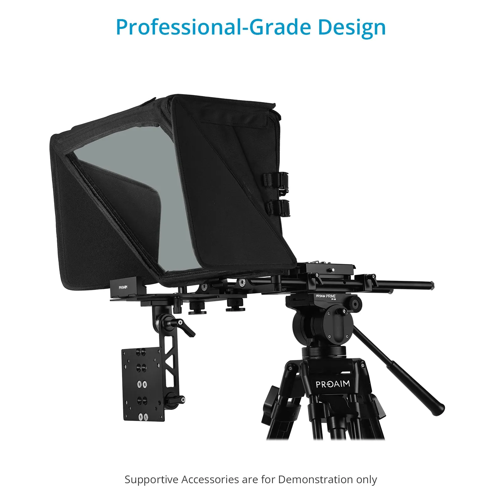 Proaim Ultra Modular Teleprompter | Fits 12 LCD Monitors / Tabs