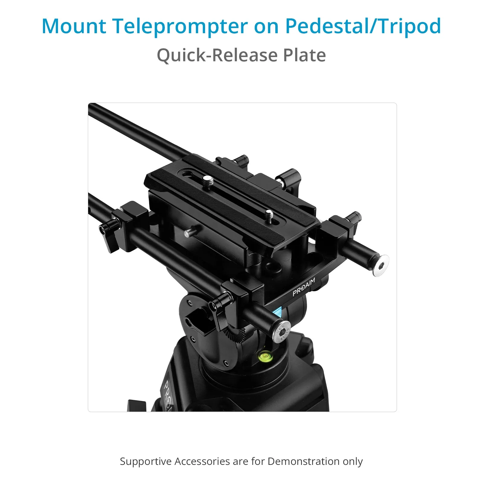 Proaim Ultra Modular Teleprompter | Fits 12 LCD Monitors / Tabs