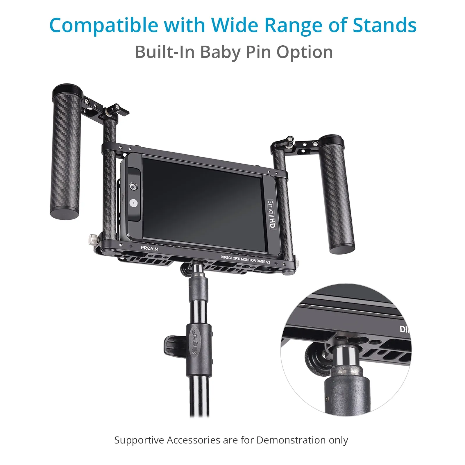 Proaim Universal 9 Camera Monitor Director Cage