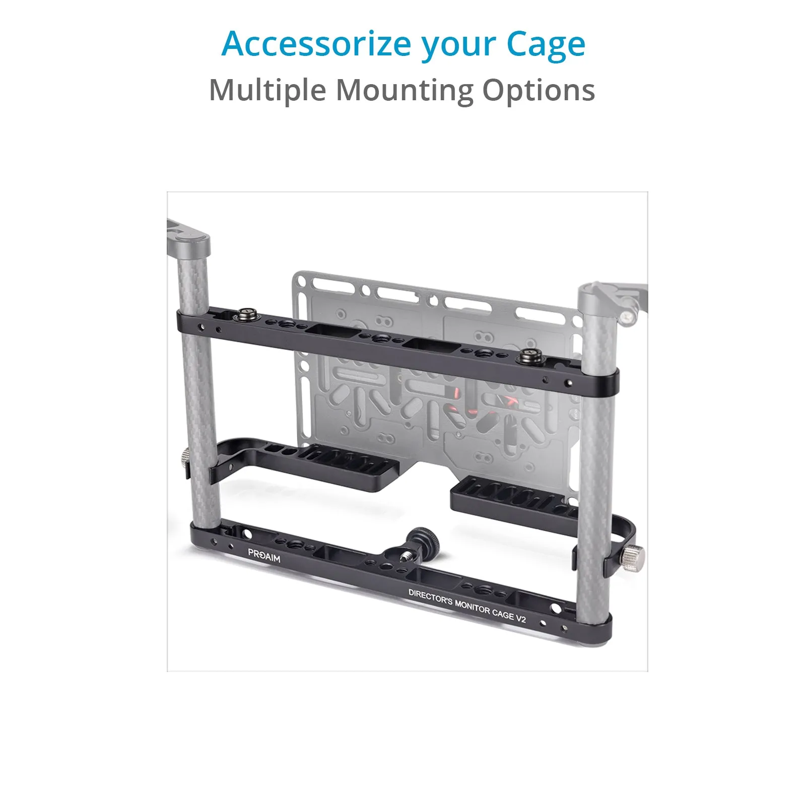 Proaim Universal 9 Camera Monitor Director Cage