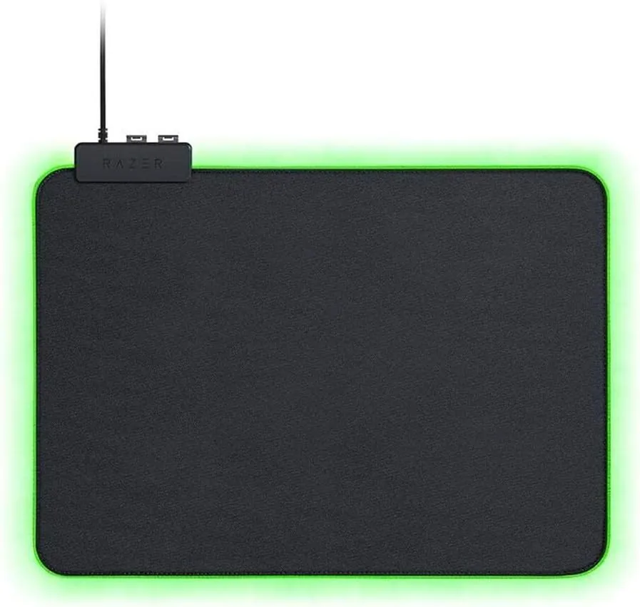 Razer Goliathus Chroma Gaming Mousepad: Customizable Chroma RGB Lighting - Soft, Cloth Material - Balanced Control & Speed - Non-Slip Rubber Base - Classic Black