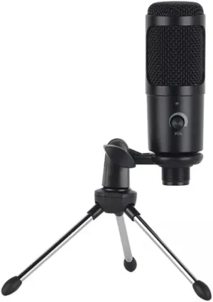 Recording Condenser Microphone Computer Professional USB Microphone with Headset Live Broadcast