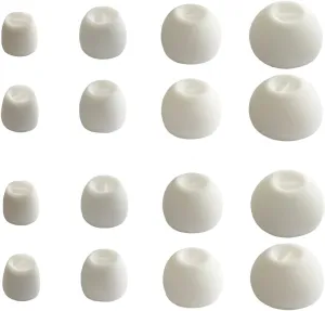 Replacement Ear Tips for Sennheiser Earbuds Tips Replacement Silicone for Sennheiser Momentum IE CX IE300 Extra Small Earbuds Tips, White