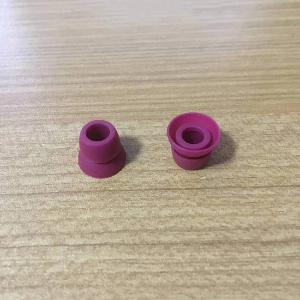 Replacement Silicone Earbuds Ear Tips Eargels Buds Set Compatible with Beats Powerbeats 3 Powerbeats 2 Wireless in-Ear Earphones (4 Pairs/Brick Red)