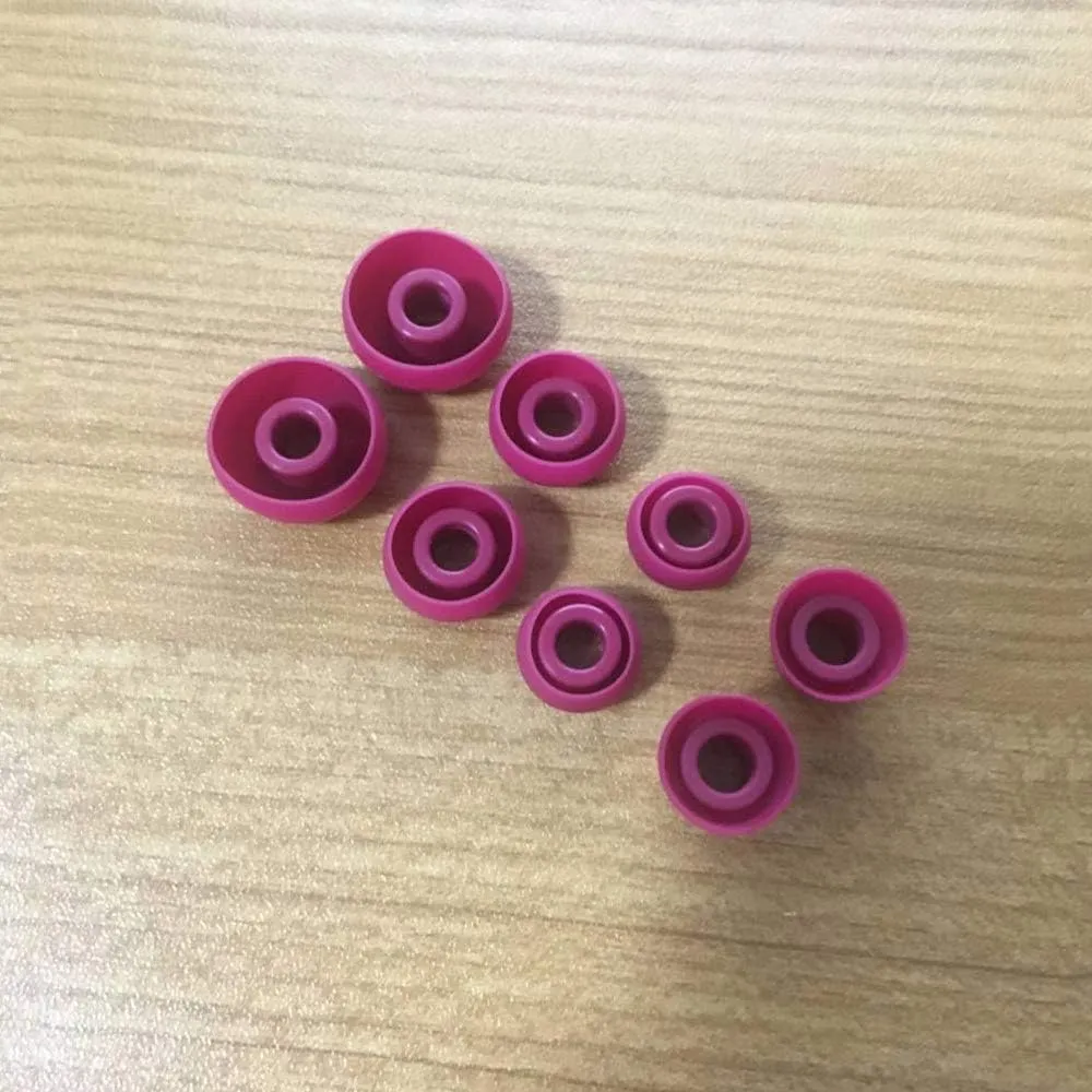 Replacement Silicone Earbuds Ear Tips Eargels Buds Set Compatible with Beats Powerbeats 3 Powerbeats 2 Wireless in-Ear Earphones (4 Pairs/Brick Red)