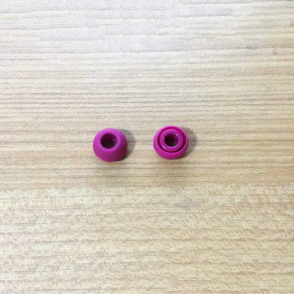 Replacement Silicone Earbuds Ear Tips Eargels Buds Set Compatible with Beats Powerbeats 3 Powerbeats 2 Wireless in-Ear Earphones (4 Pairs/Brick Red)