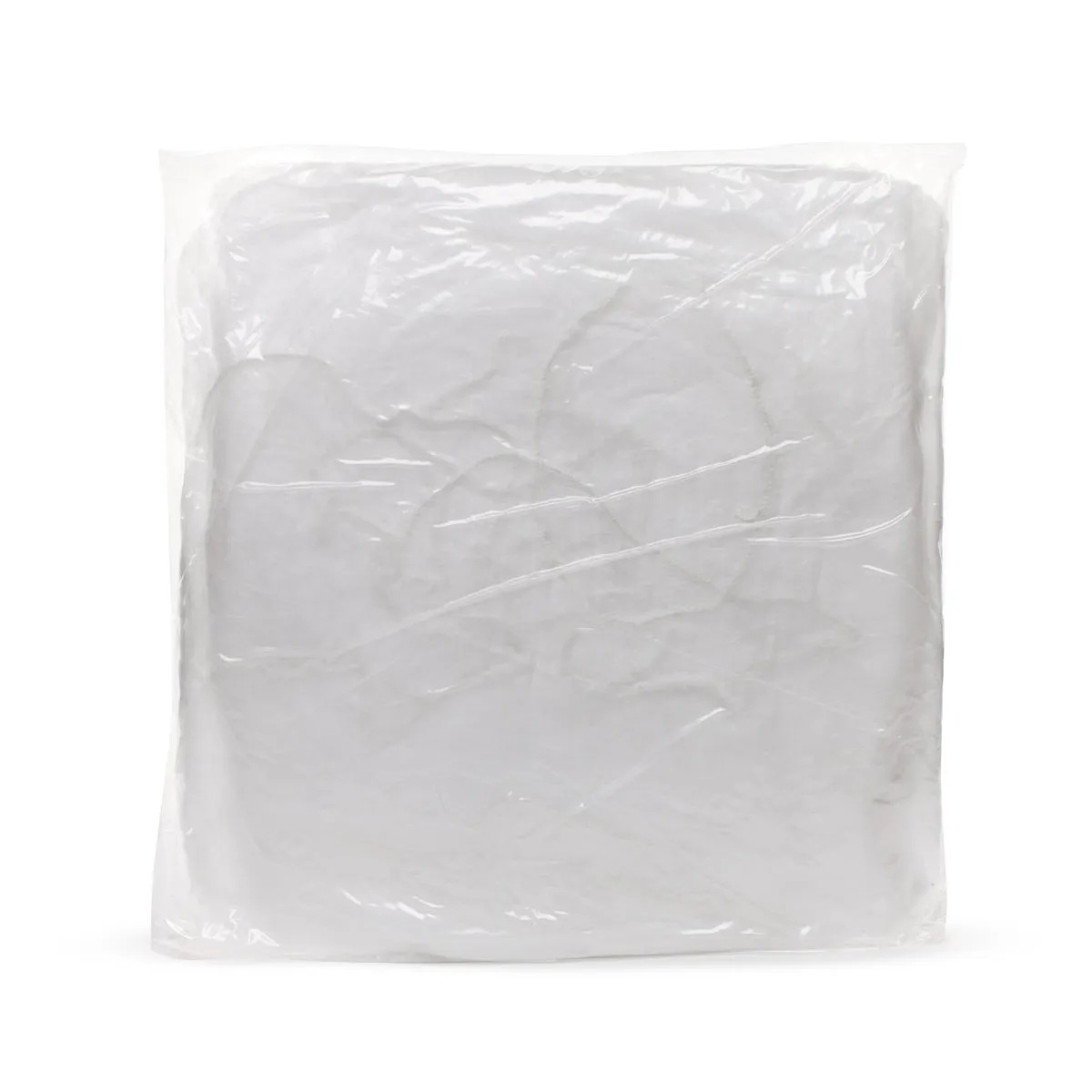 RightCare Disposable Net Bouffant Caps 24" Spunbonded with Elastic Band, White