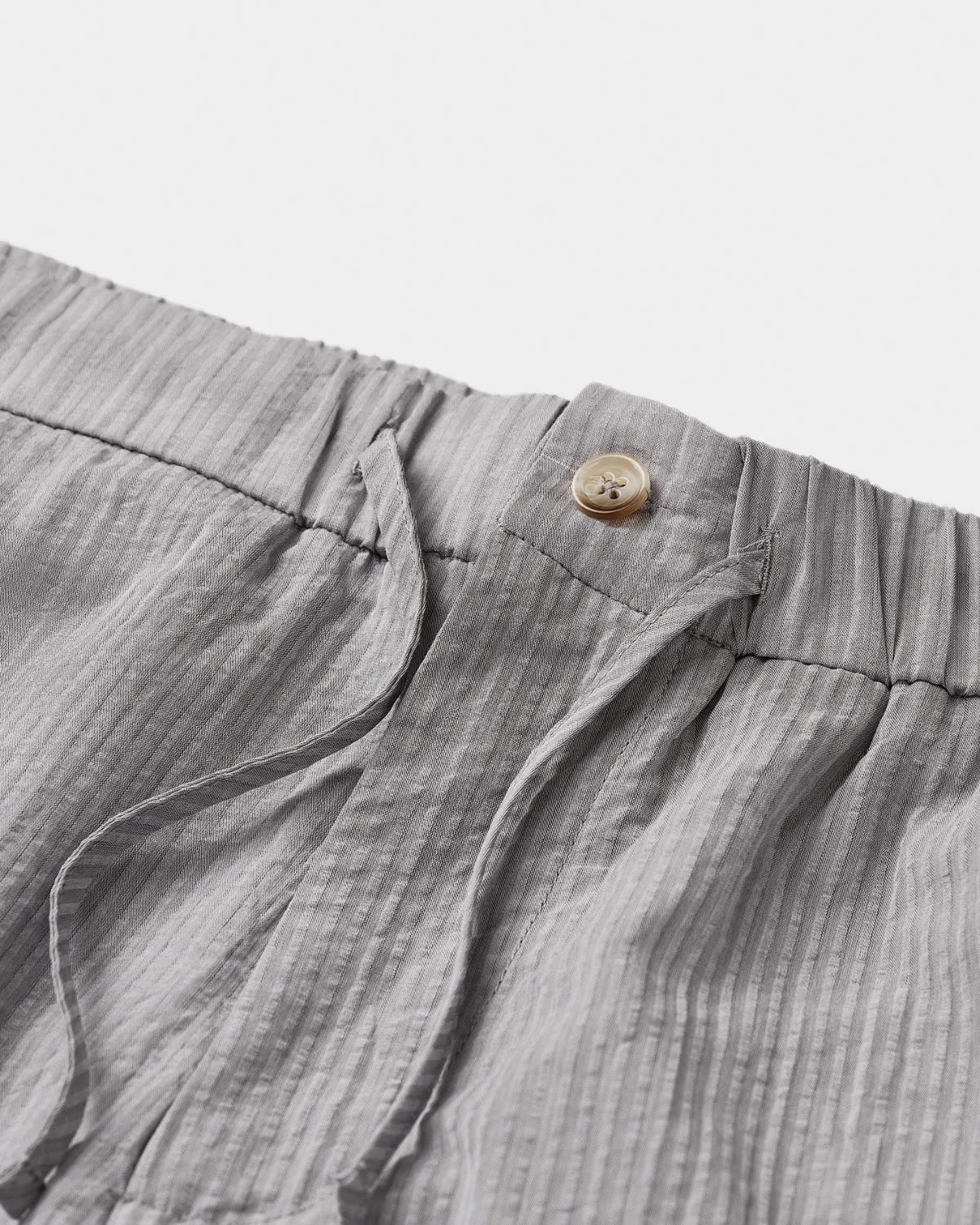 Seersucker Trousers Sage