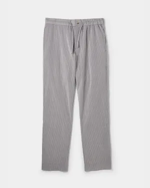 Seersucker Trousers Sage