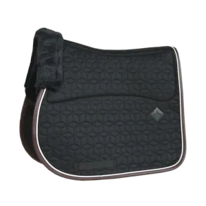 Skin Friendly Jump Saddle Pad - Black