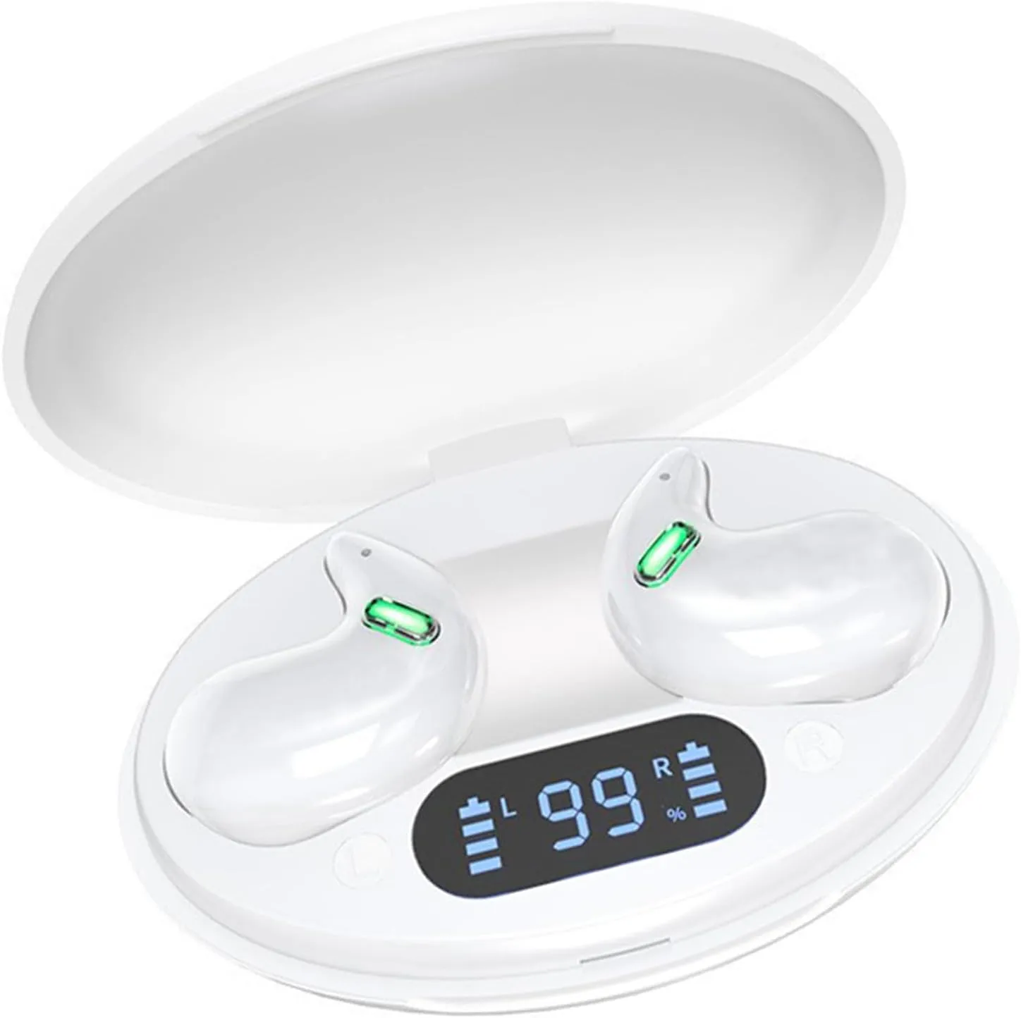 Sleep Earbuds for Sleeping Suitable for Games Sports Work Bluetooth 5.2 with Charging Box,Sleeping Headphones for Side Sleepers,Invisible Earbuds,Smaller and Lighter Ultra