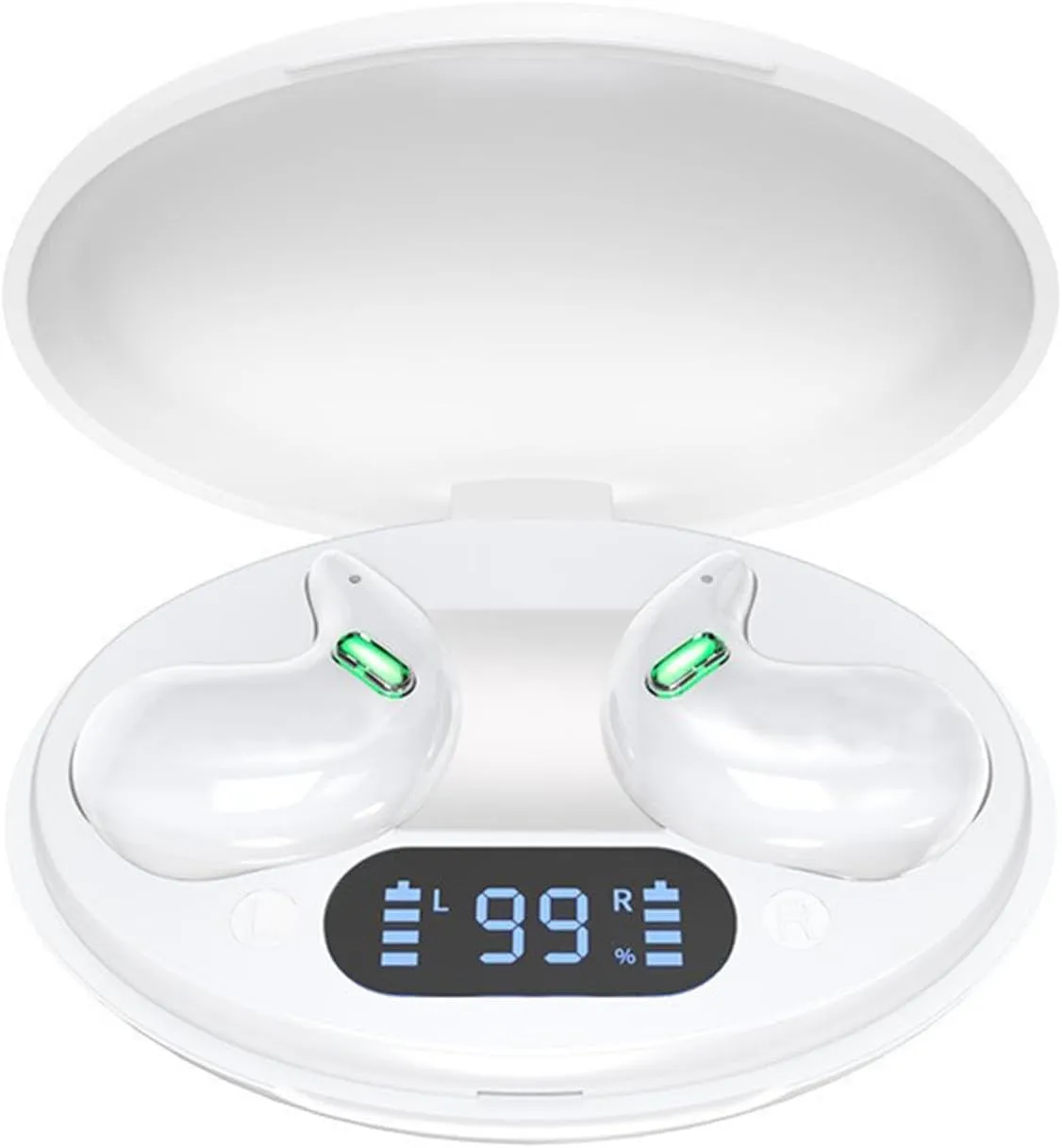 Sleep Earbuds Headphones for Sleeping Suitable for Games Sports Work Bluetooth 5.2 with Charging Box,Invisible Earbuds,Smaller and Lighter Ultra,Sleeping Headphones for Side Sleepers