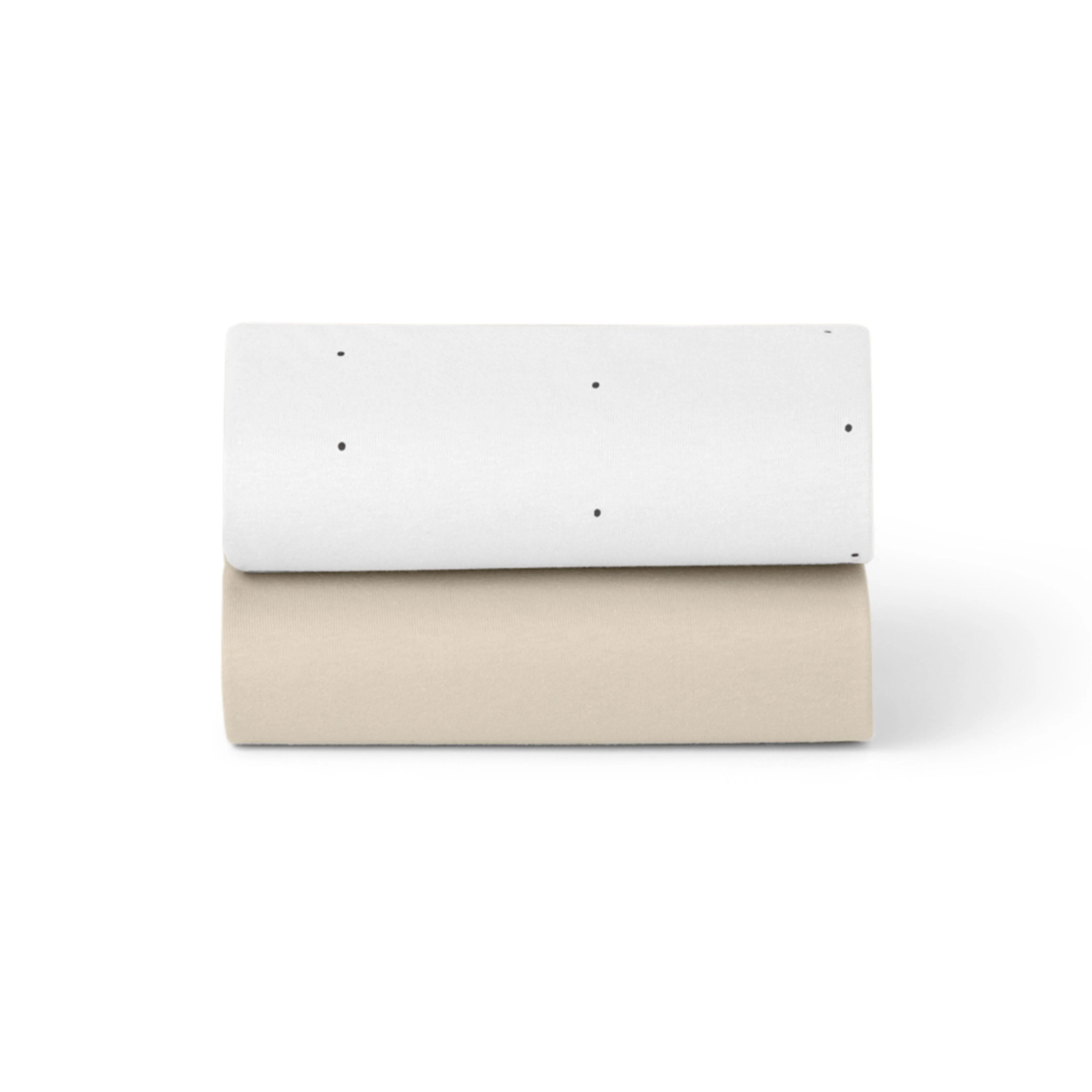 Snuz Twin Pack Crib Sheets - Cashmere Cross
