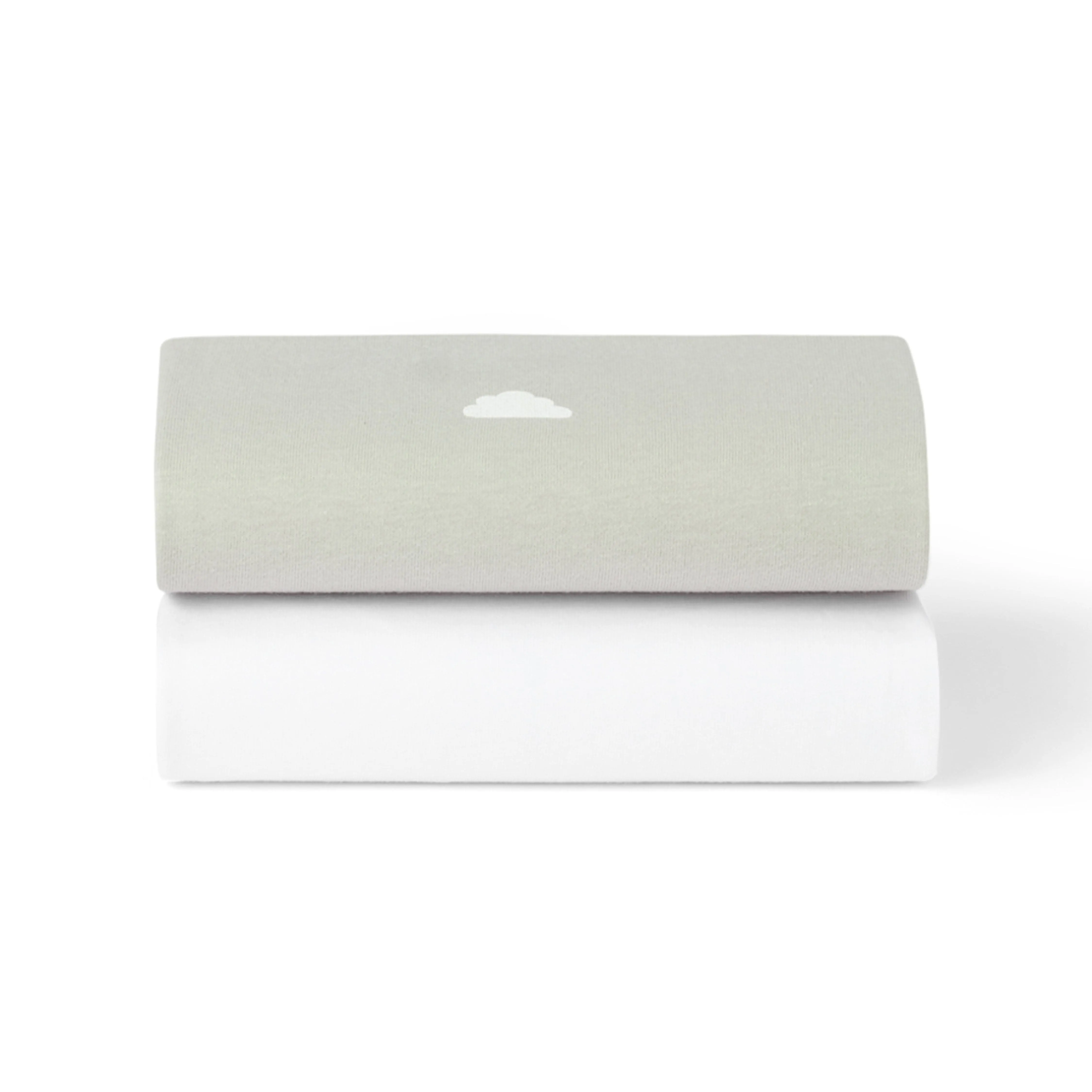 Snuz Twin Pack Crib Sheets - Grey Cloud