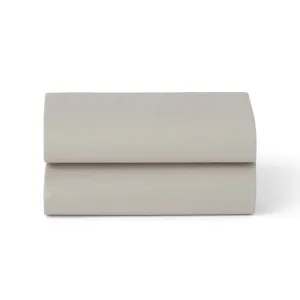 Snuz Twin Pack Crib Sheets - Grey