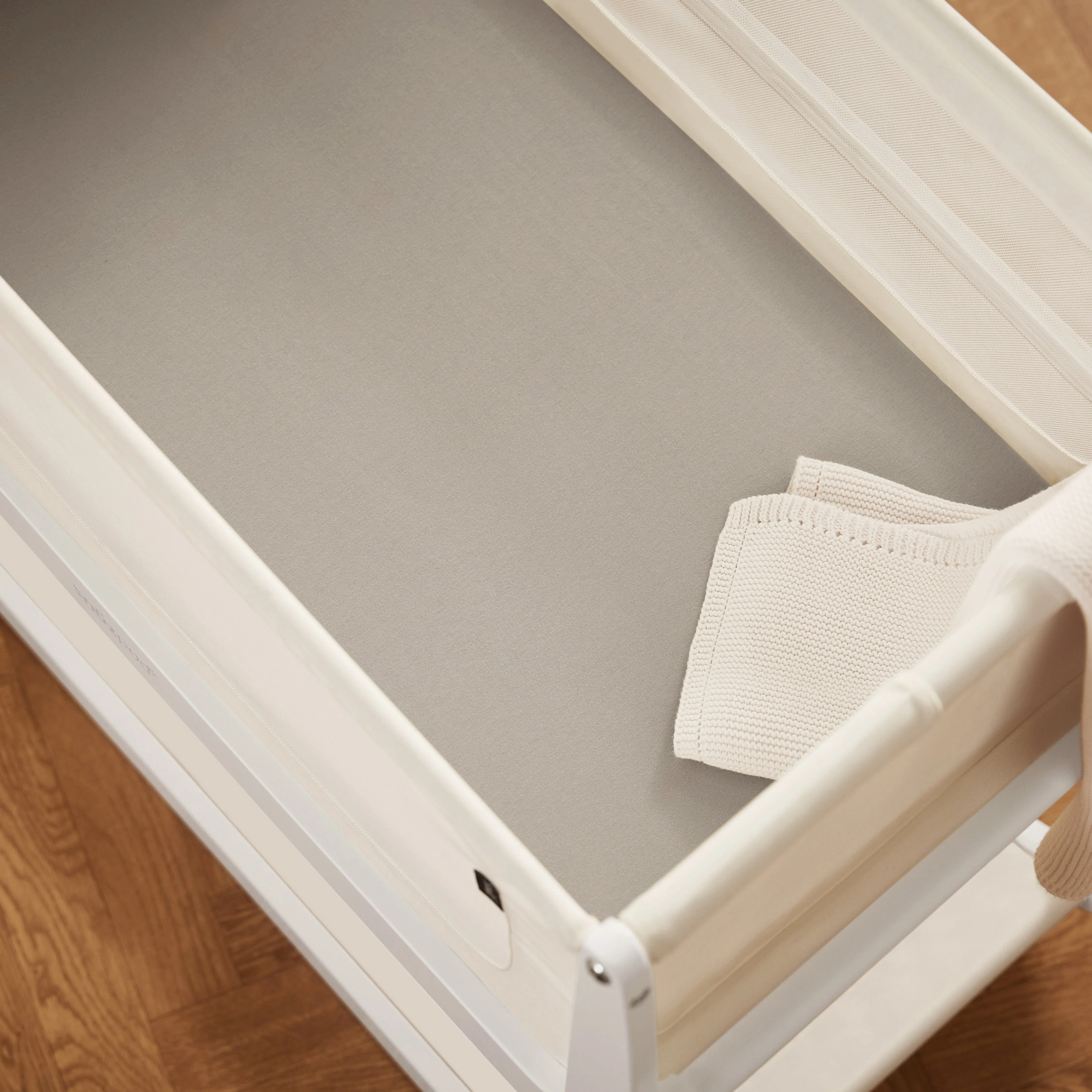 Snuz Twin Pack Crib Sheets - Grey