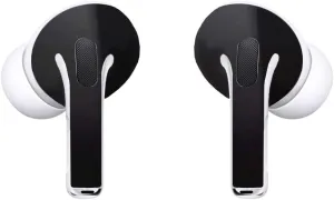 SopiGuard Sticker Skin for 2022 Apple AirPods Pro 1st and 2nd Gen Earbuds Vinyl Wrap (3M Gloss Black)