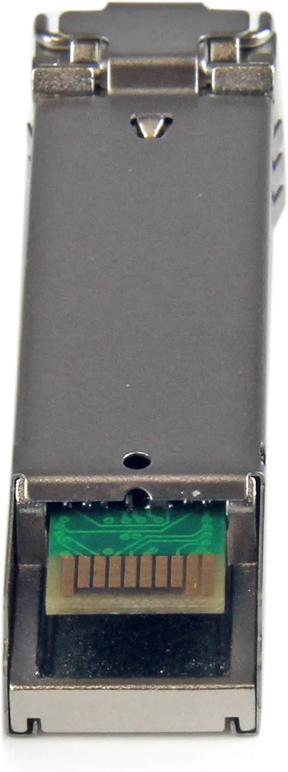 StarTech.com MSA Uncoded Compatible SFP Module - 100BASE-LX - 100MbE Single Mode Fiber (SMF) Optic Transceiver - 100Mb Ethernet SFP - LC 10km - 1310nm - DDM (SFP100BLXST),Silver