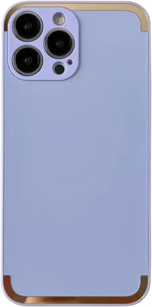 Stylish Unique Skin-Friendly Silicone Phone Case for iPhone 14 13 12 11 Plus Pro Max Comfortable Grip Feeling Personalized Full Surround Protective Cover(Blue,12 Pro Max)