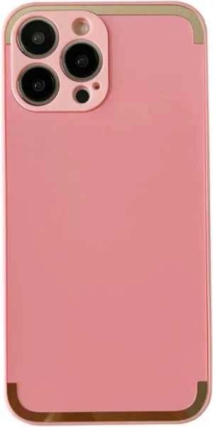 Stylish Unique Skin-Friendly Silicone Phone Case for iPhone 14 13 12 11 Plus Pro Max Comfortable Grip Feeling Personalized Full Surround Protective Cover(Pink,12 Pro Max)