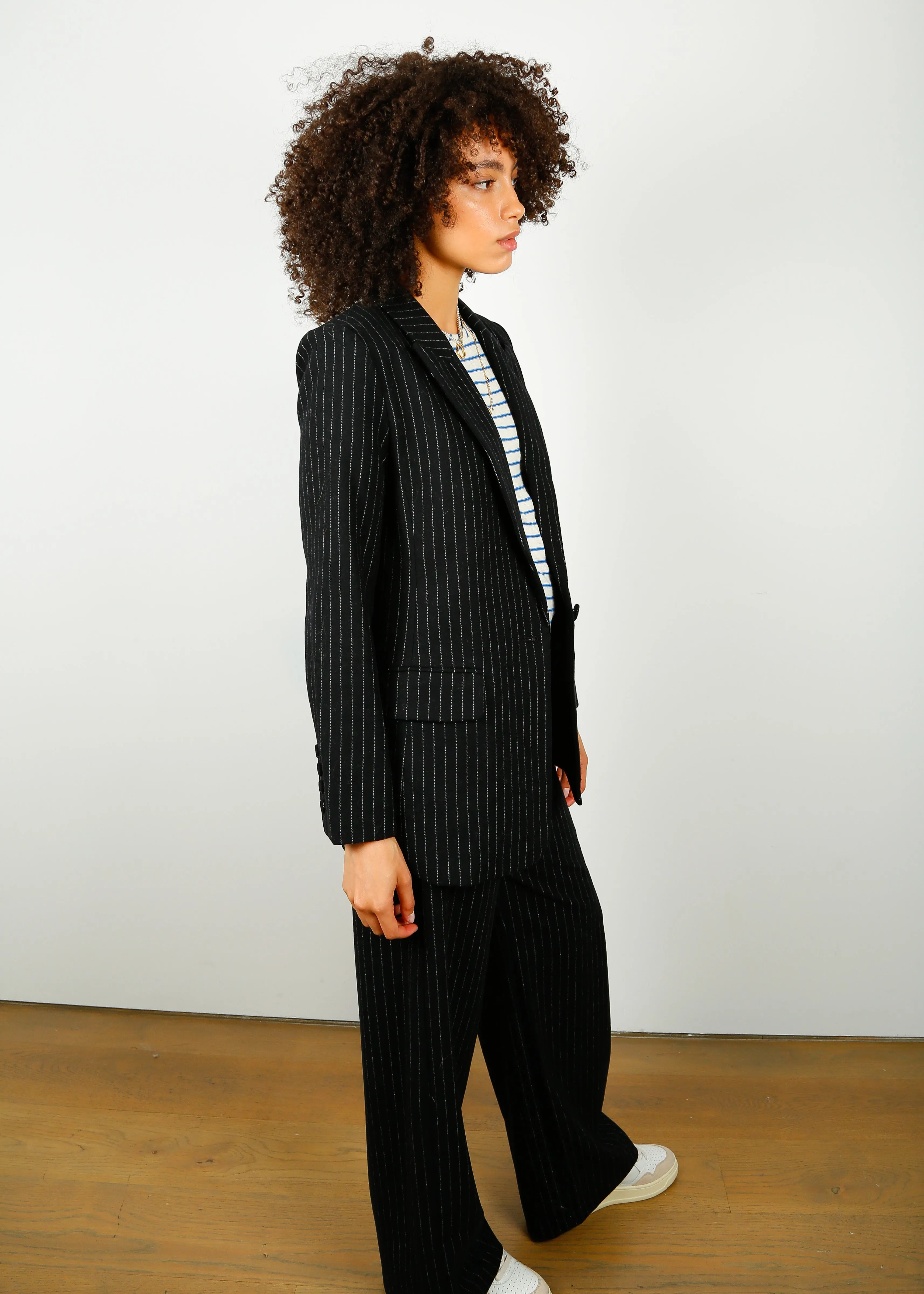 SUNCOO Darcy Blazer in Black
