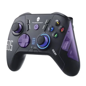Thunderobot G50S 1000HZ Wireless PC Controller for Windows PC,Switch,IOS&Android,Gaming Controller with Hall Effect Joysticks&Triggers/Gyroscope,6 Programmable Buttons