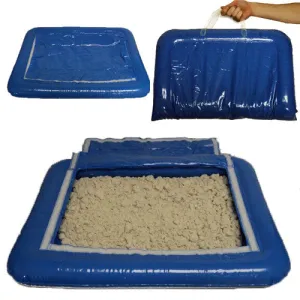 Twelve Inflatable Trays (no sand)